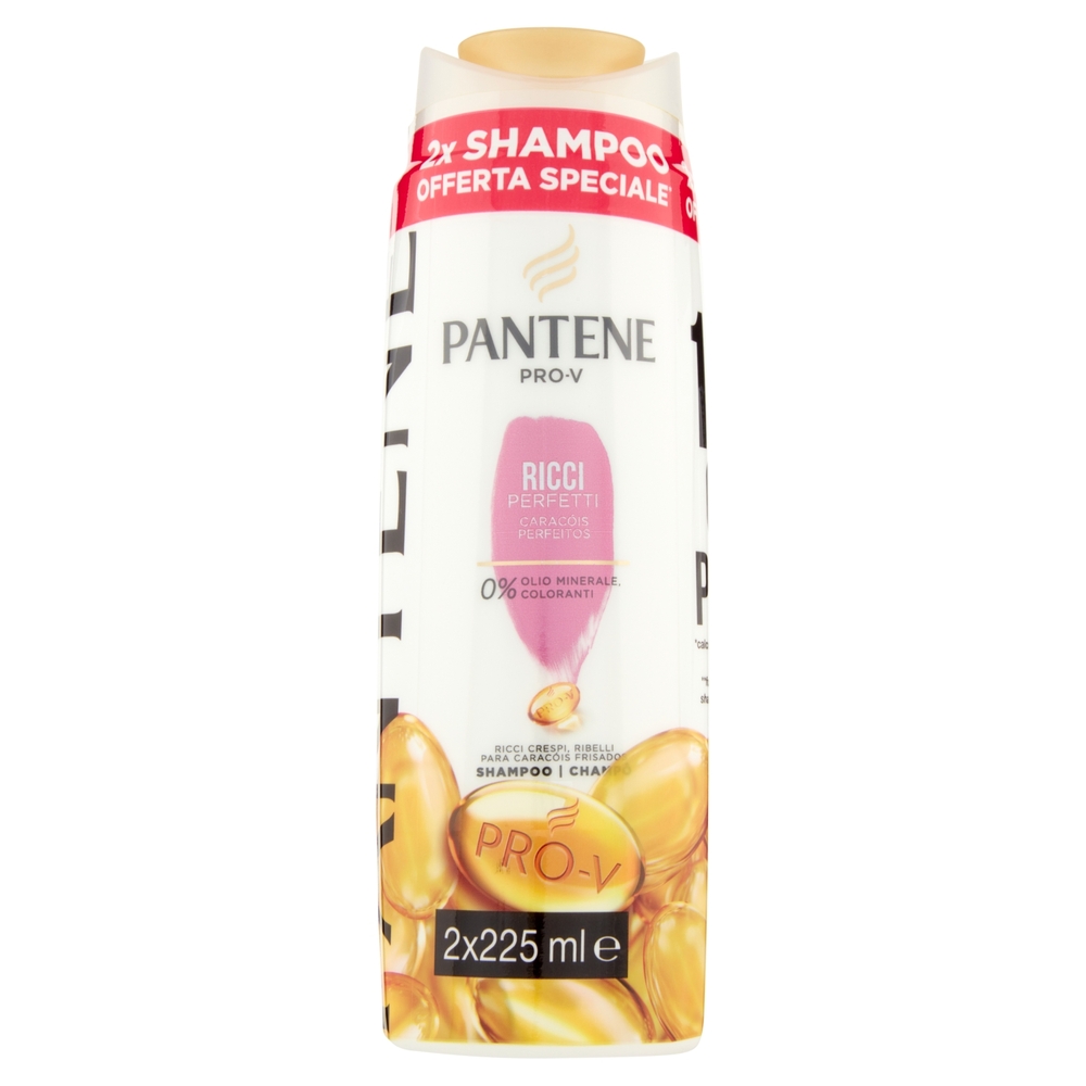 Pantene Pro-V Shampoo Ricci Perfetti 2x225 ml